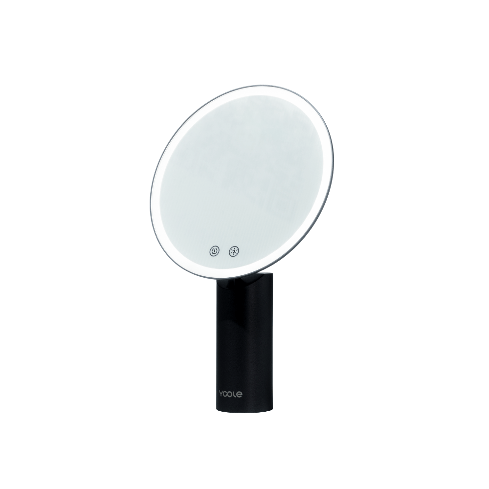 กระจกแต่งหน้าพร้อมไฟ LED แบบตั้งโต๊ะ YOOLE CRI95 สีสเปซ เกรย์_2